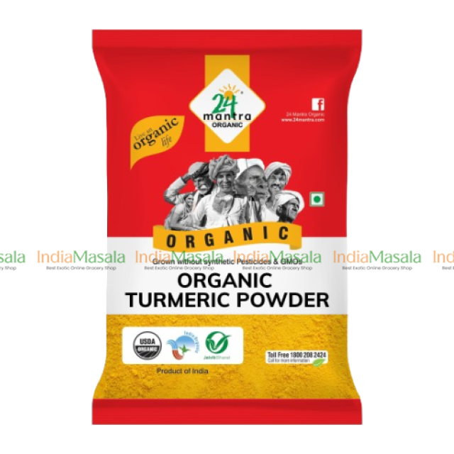 24 MANTRA NATURAL TURMERIC POWDER - 100g
