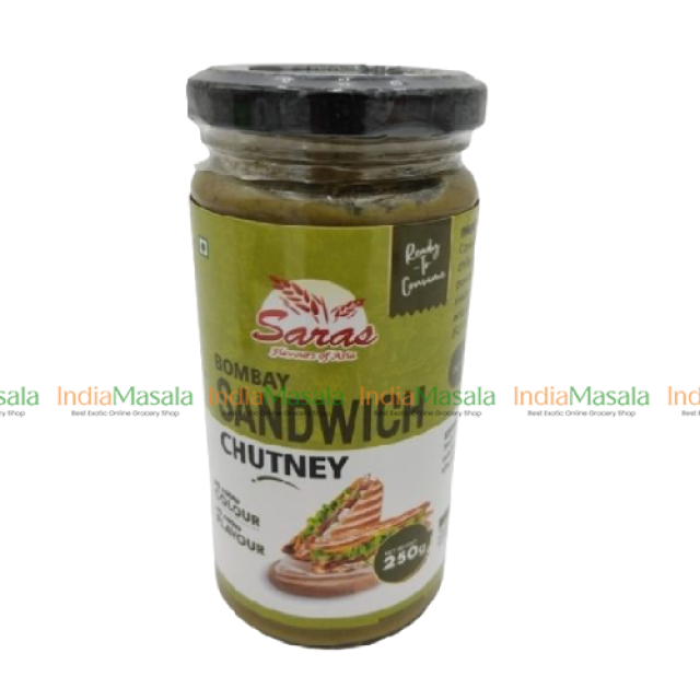 SARAS BOMBAY SANDWICH CHUTNEY-250g