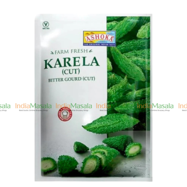 ASHOKA FARM FRESH BITTER GOURD/KARELA (CUT)