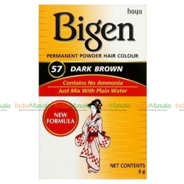 BIGEN PERMANENT HAIR COLOUR POWDER (OREINTAL BLACK)