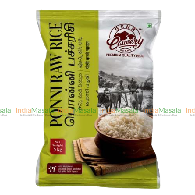 CAUVERY PONNI RAW RICE-5Kg