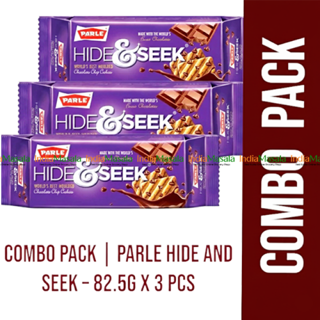 COMBO PACK  PARLE HIDE AND SEEK - 82.5g x 3 Pcs
