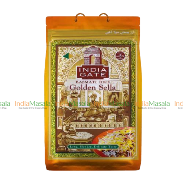INDIA GATE GOLDEN SELLA BASMATI RICE-10Kg