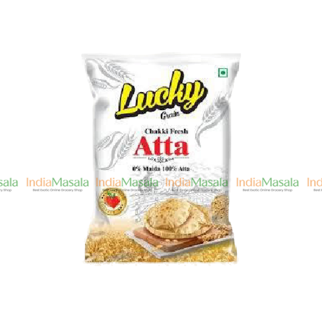LUCKY GRAIN CHAKKI FRESH ATTA-5Kg