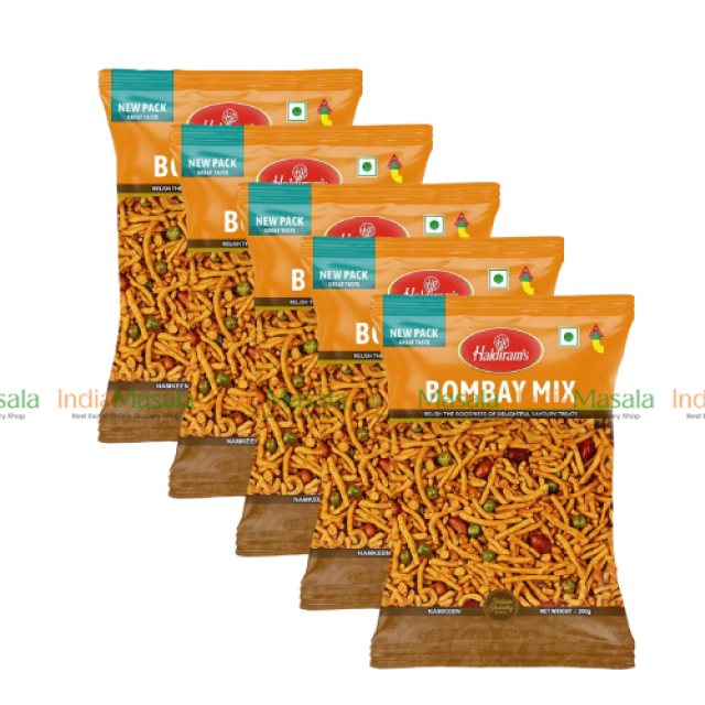 COMBO PACK  5 x HALDIRAM BOMBAY MIXTURE - 200g