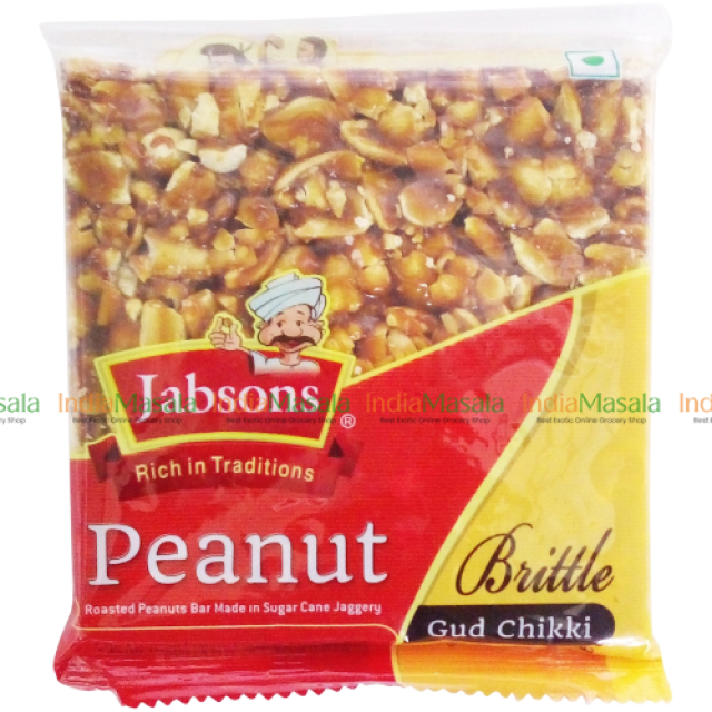 JABSONS PEANUT GUD CHIKKI - 100g
