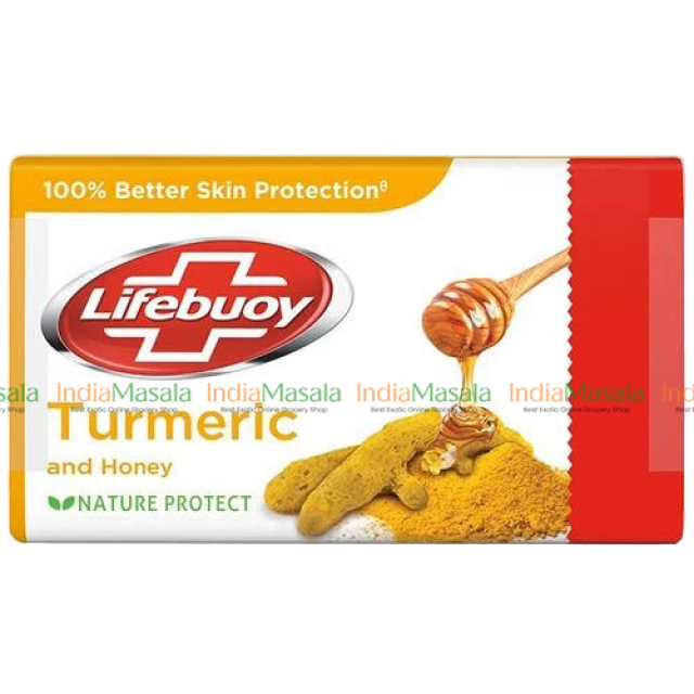 LIFEBUOY ALMOND & TURMERIC SCRUB SOAP