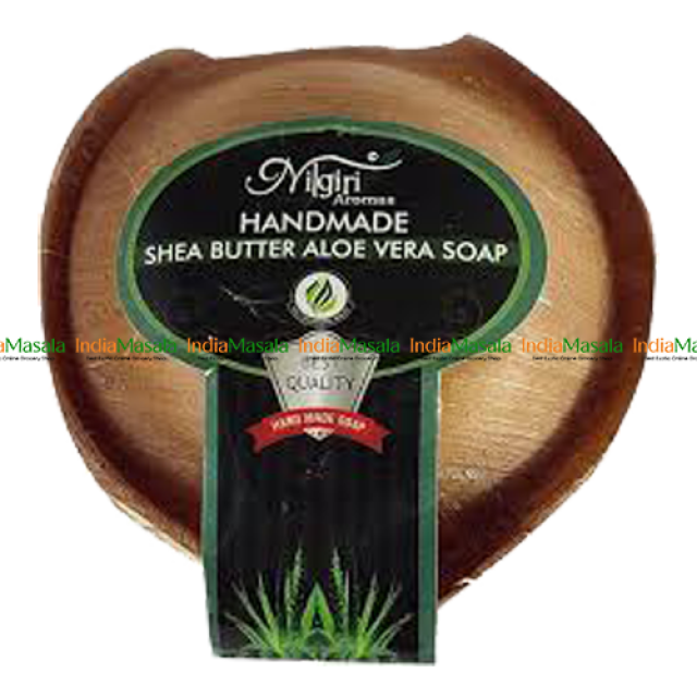 NILGIRI HANDMADE SHEA BUTTER ALOE VERA SOAP