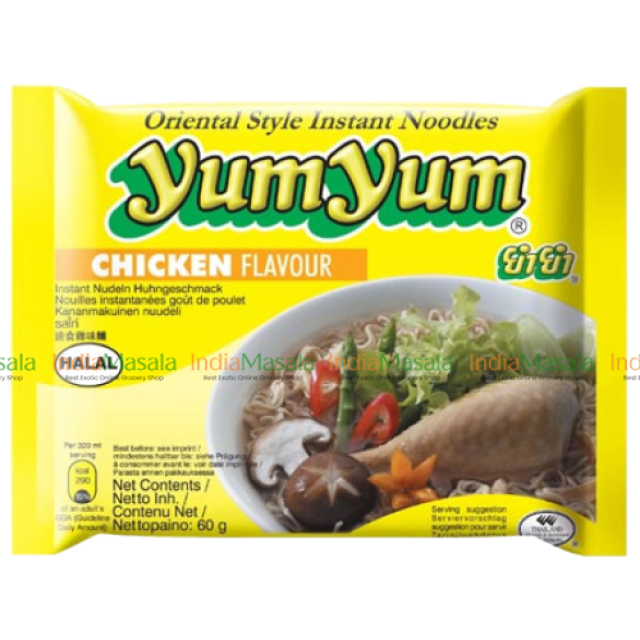 YUM YUM NOODLES CHICKEN FLAVOUR (30 x 60g)