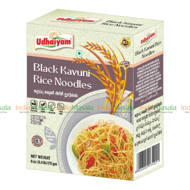 UDHAIYAM BLACK RICE MILLET NOODLES KARUPPU KAVUNI-175g