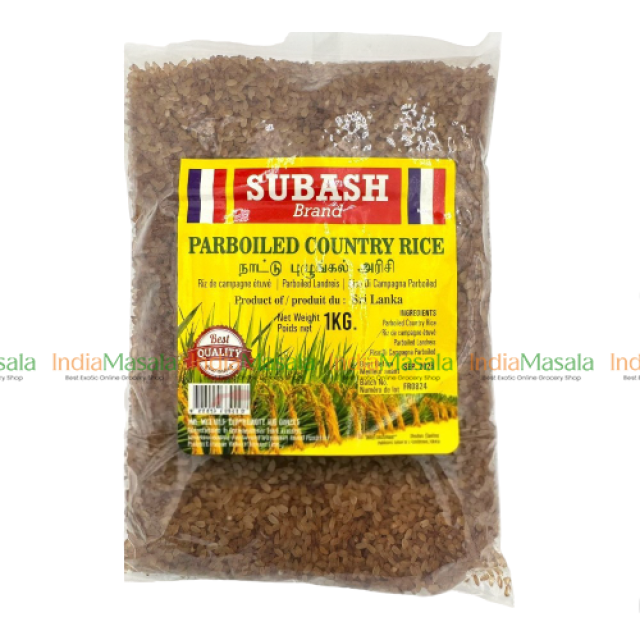 SUBASH PARBOILED COUNTRY RICE-1Kg
