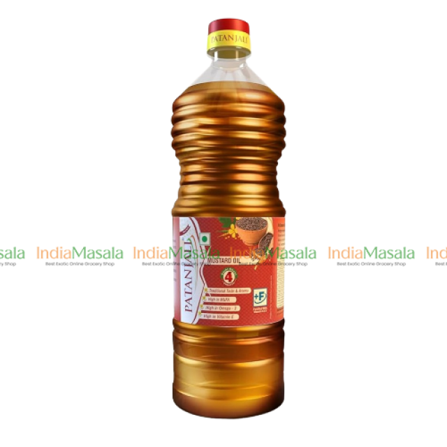 PATANJALI KACHI GHANI MUSTARD OIL-1Ltr