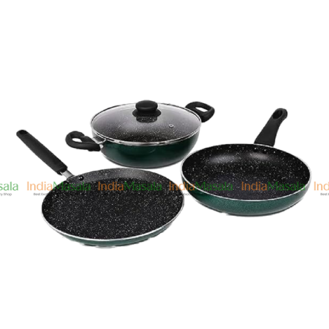PRESTIGE OMEGA DELUXE GRANITE NON STICK COOKWARE SET- 1Pcs