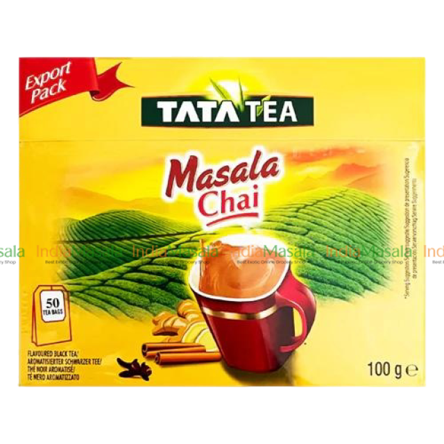 TATA TEA MASALA CHAI 50 Bags-100g