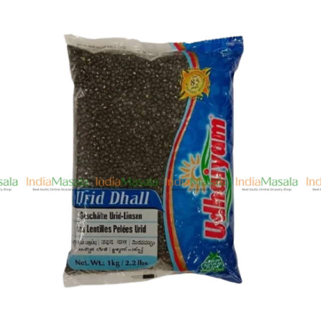 UDHAIYAM URID WHOLE GOTA BLACK - 2Kg