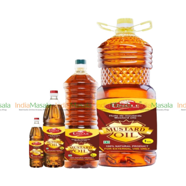 UNCLE MUSTARD OIL FOR COOKING-5 ltr