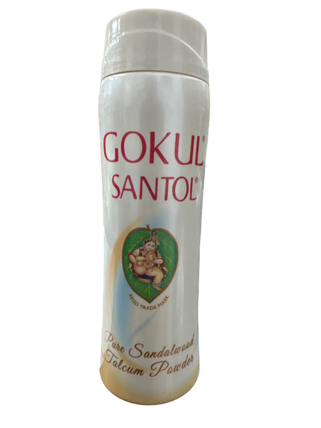 GOKUL SANTOL PURE SANDAL WOOD TALCUM POWDER 70G