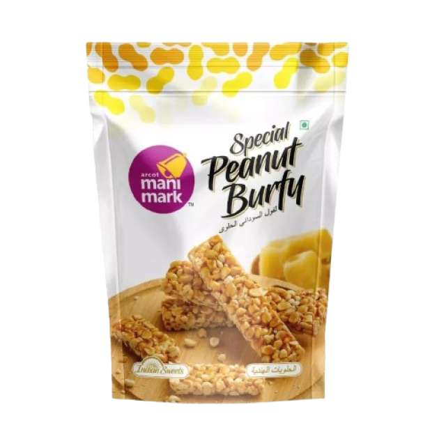 MANIMARK SPECIAL SLICED PEANUT BURFI - 200g